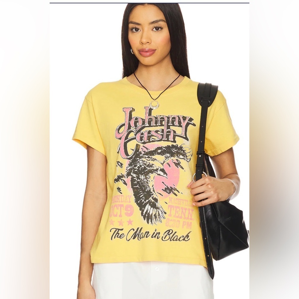 Daydreamer Johnny cash eagle poster Nashville Graphic Tee small medium